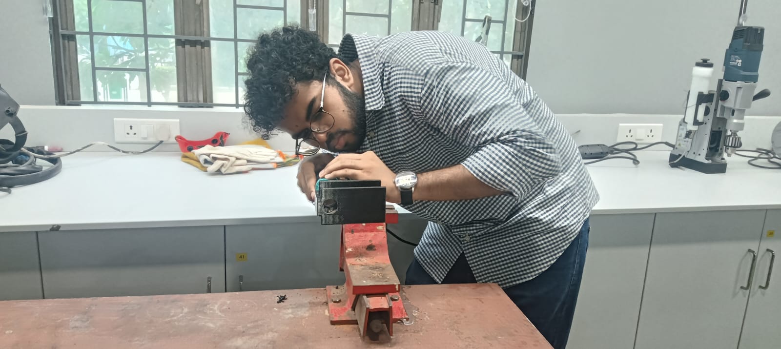 Students Working on Summer Internship Projects at Amity Innovation Design Centre (AIDC)