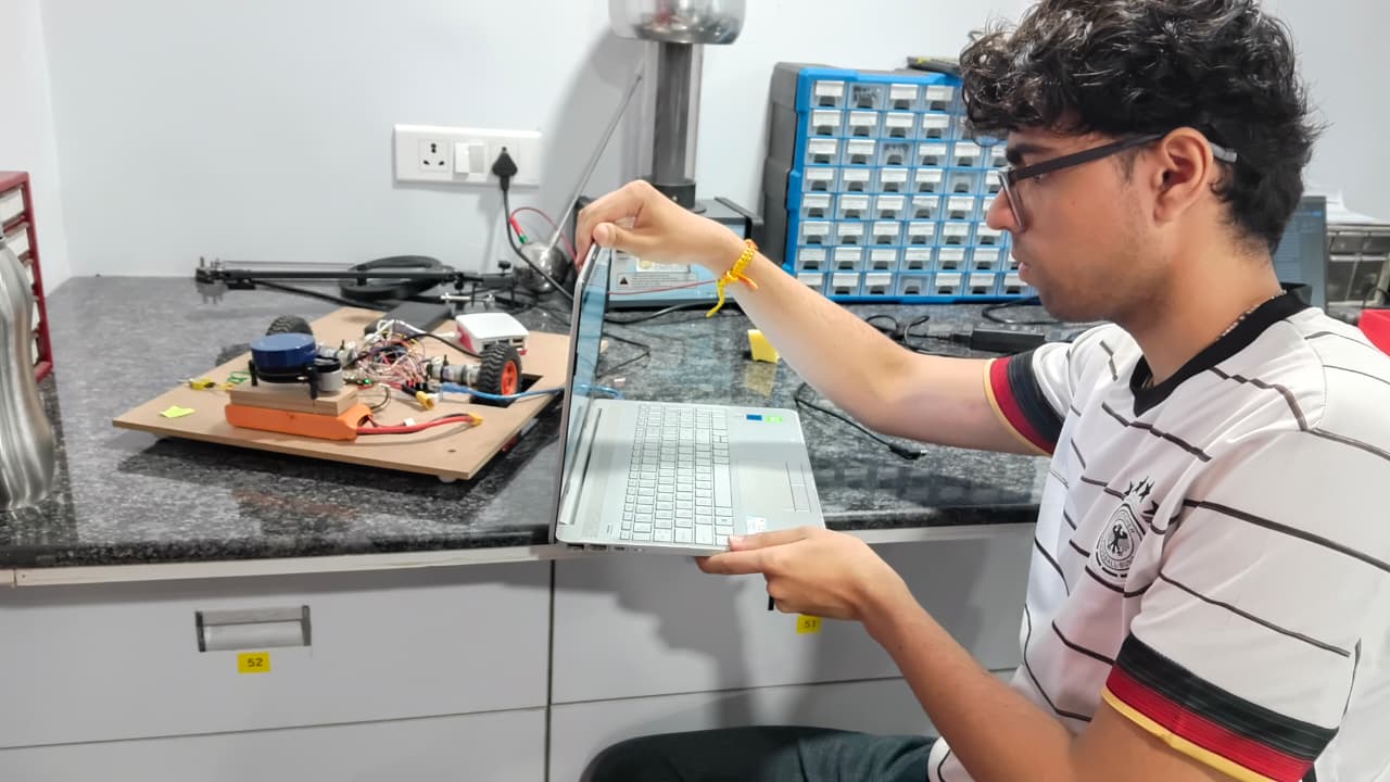Students Working on Summer Internship Projects at Amity Innovation Design Centre (AIDC)