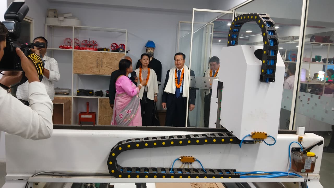 Japanese Delegation from JETRO Visits Amity Innovation Design Centre (AIDC)