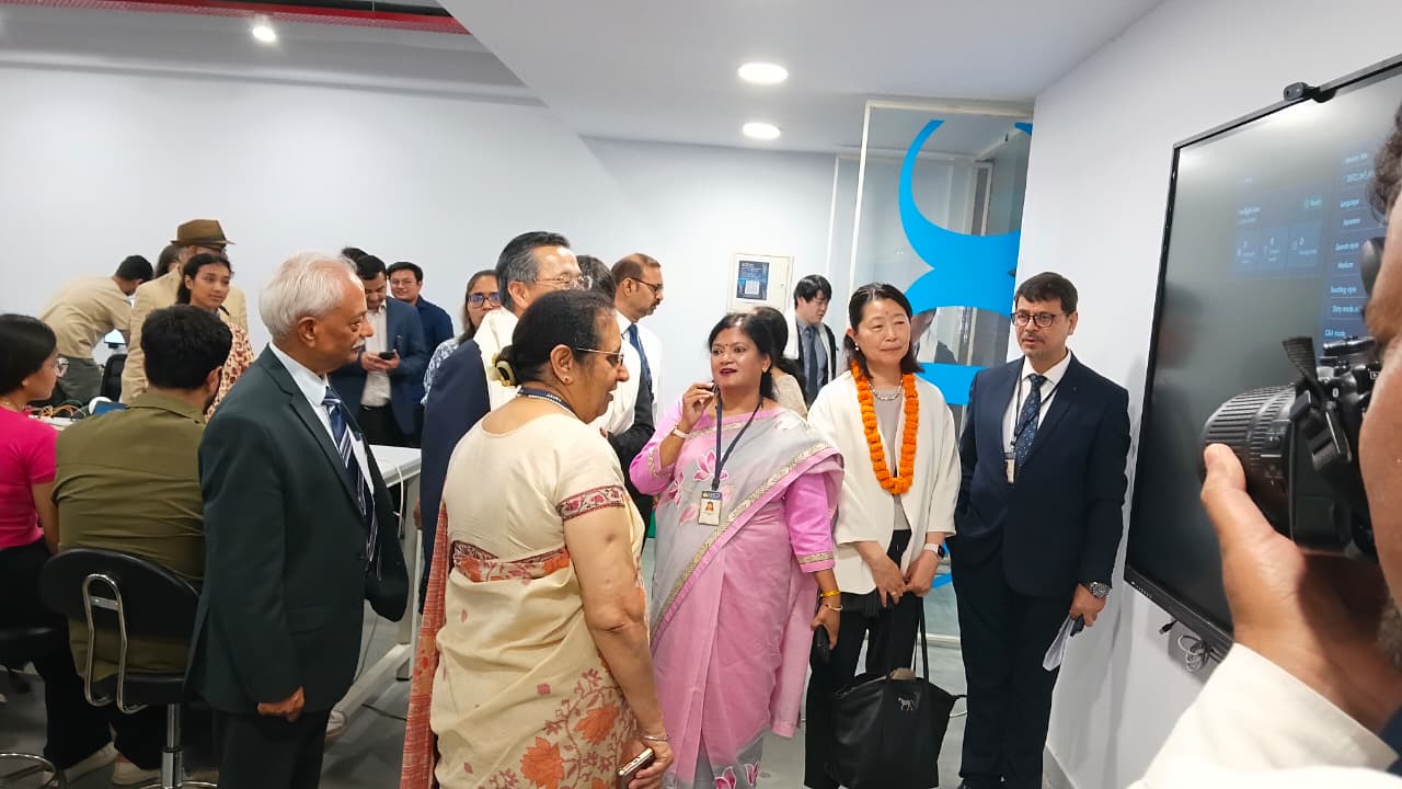 Japanese Delegation from JETRO Visits Amity Innovation Design Centre (AIDC)