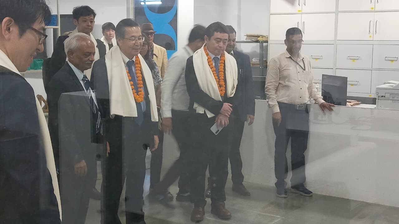 Japanese Delegation from JETRO Visits Amity Innovation Design Centre (AIDC)