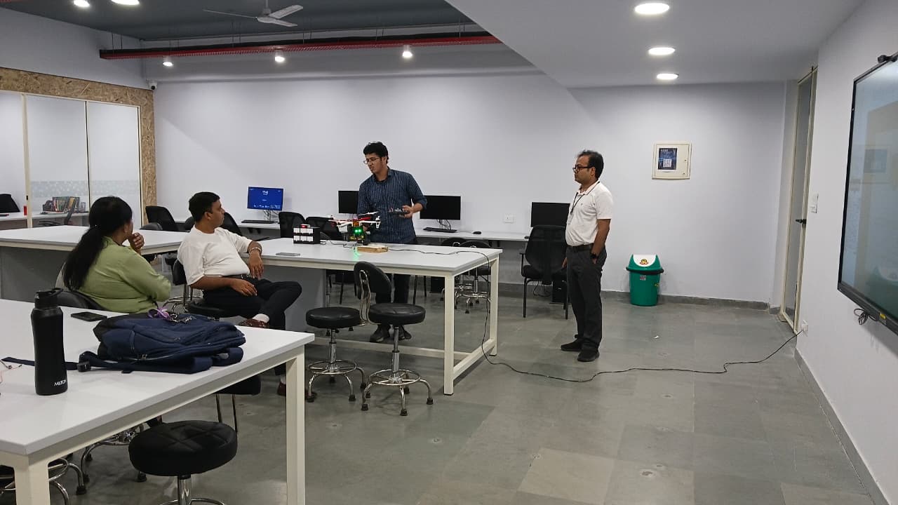 Session on Startup Funding by Gautaam Jhha at Amity Innovation Design Centre (AIDC)