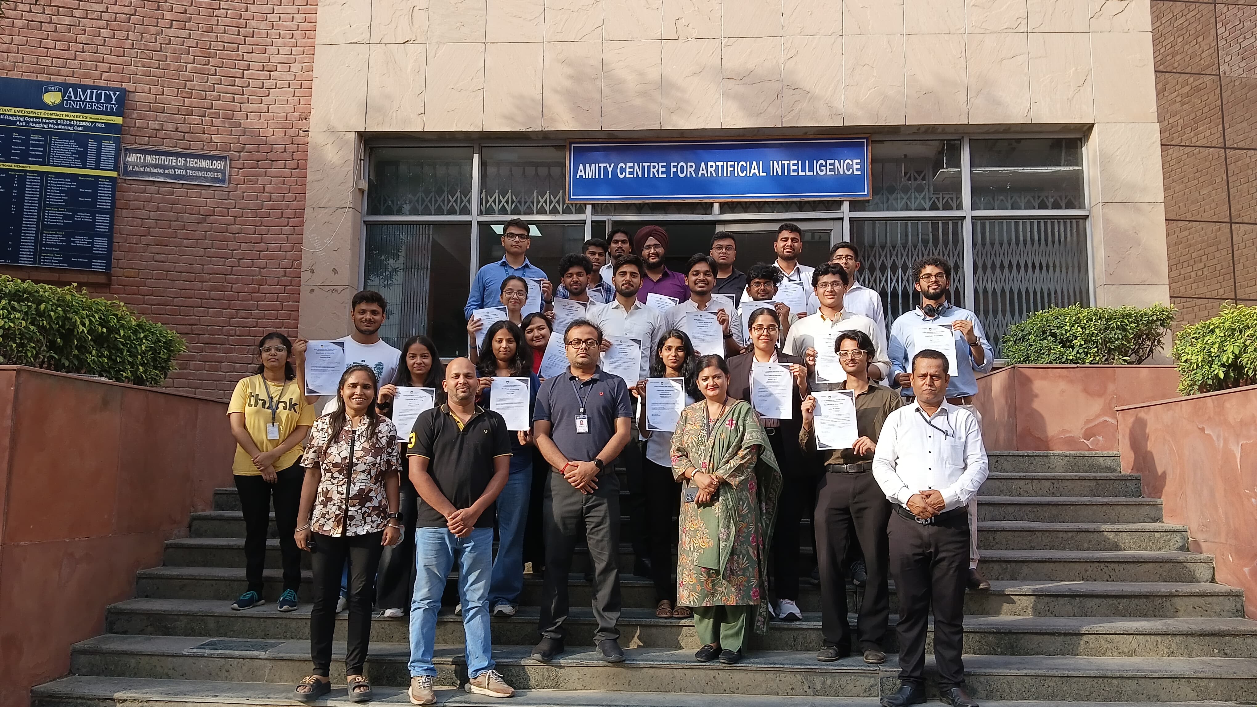 Summer Internship Certificate Distribution Ceremony 2026
