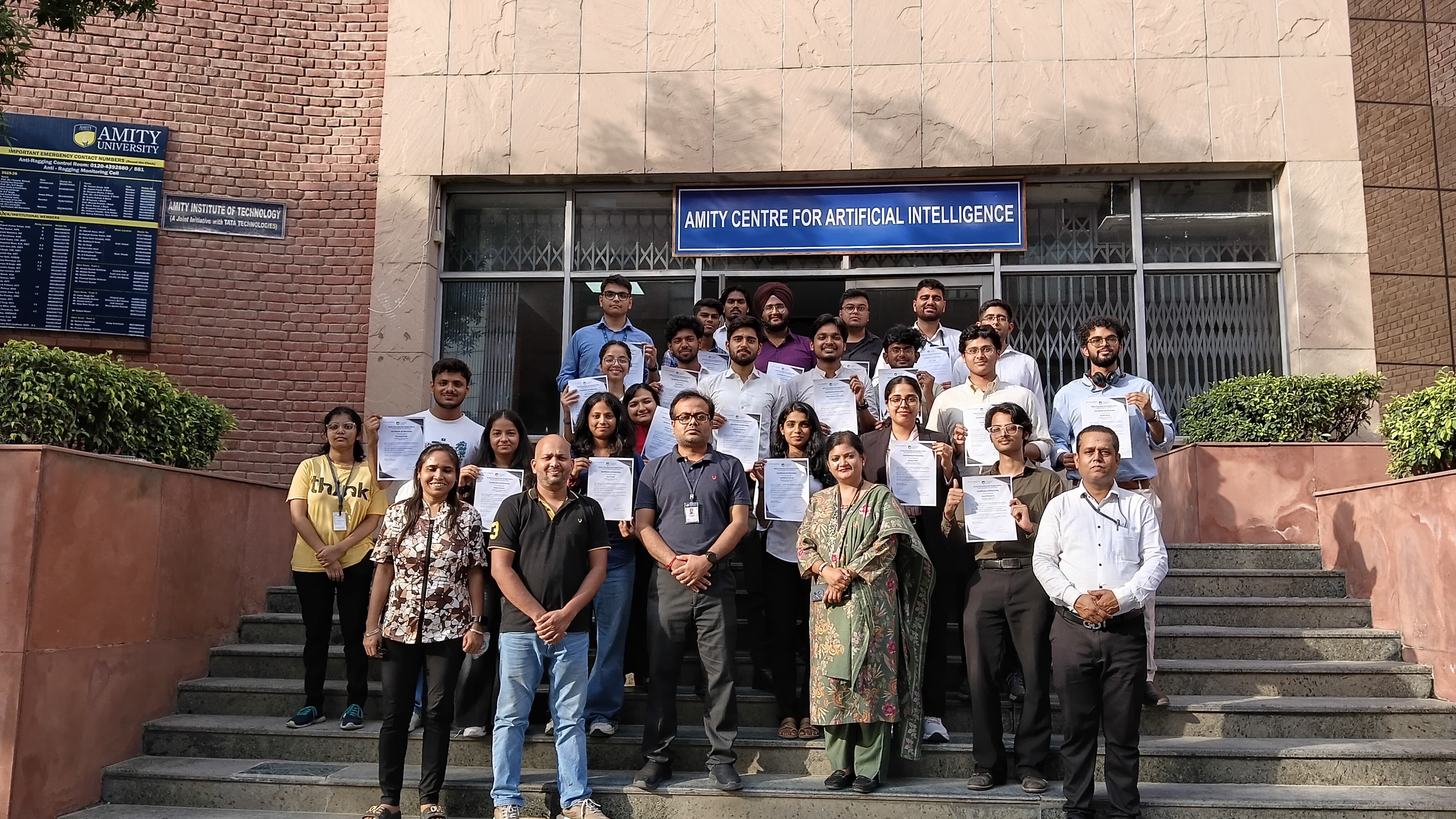 Summer Internship Certificate Distribution Ceremony 2026