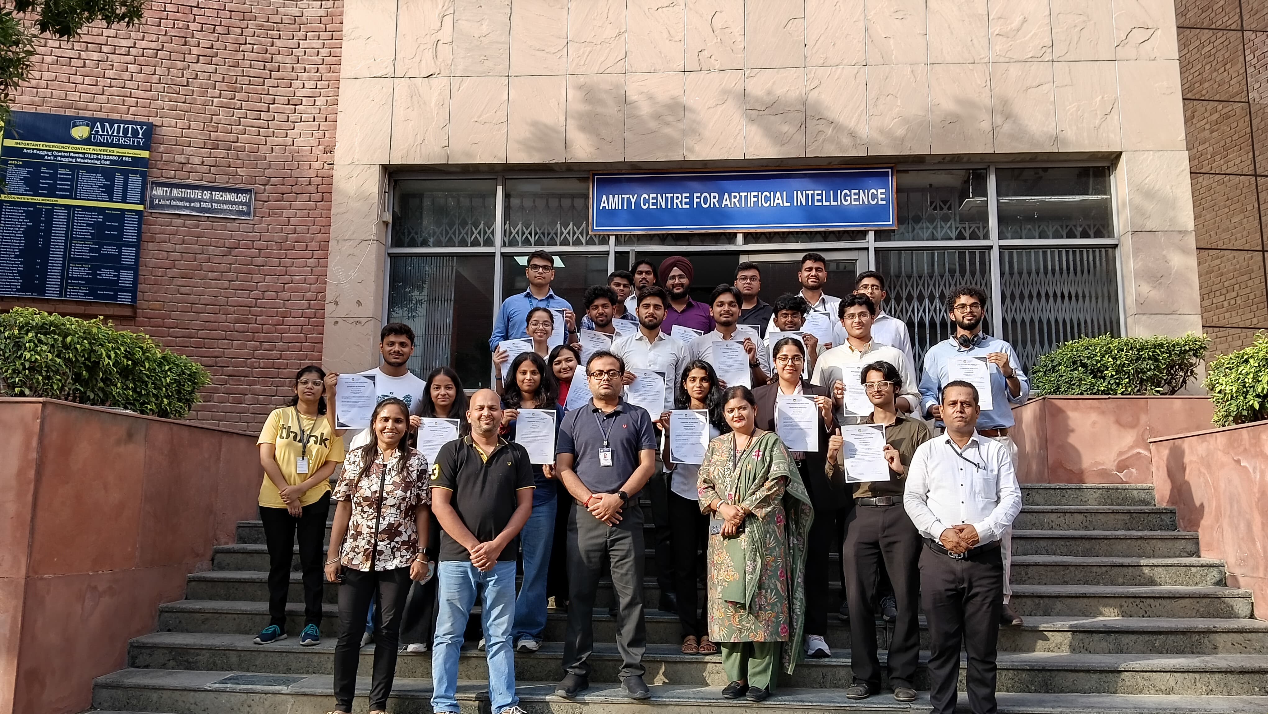 Summer Internship Certificate Distribution Ceremony 2026