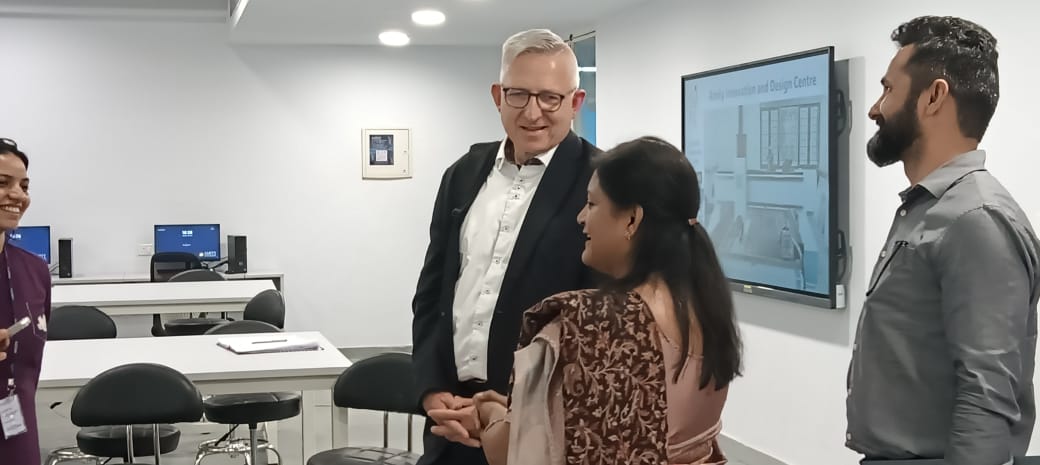 Visit of Mr. Rainer Horn, MD from Novaspace to AIDC
