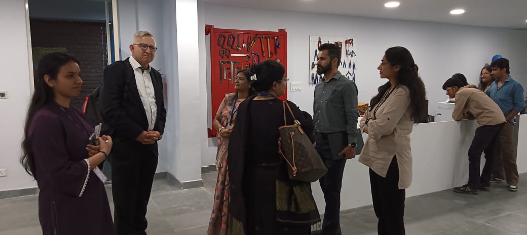 Visit of Mr. Rainer Horn, MD from Novaspace to AIDC