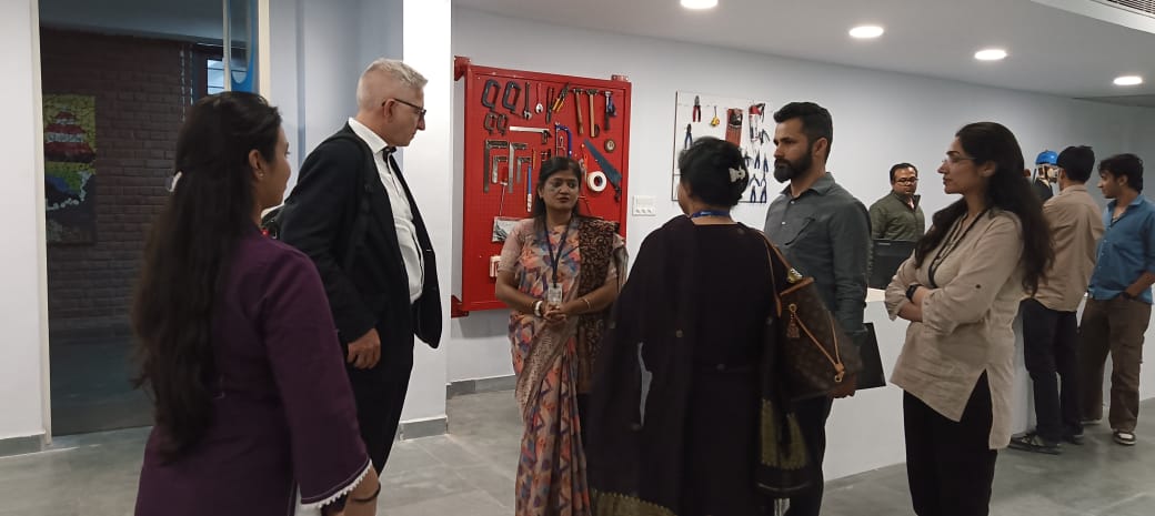 Visit of Mr. Rainer Horn, MD from Novaspace to AIDC