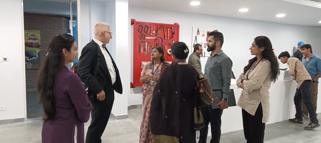 Visit of Mr. Rainer Horn, MD from Novaspace to AIDC