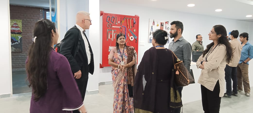 Visit of Mr. Rainer Horn, MD from Novaspace to AIDC