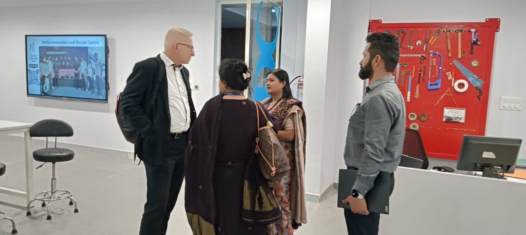 Visit of Mr. Rainer Horn, MD from Novaspace to AIDC