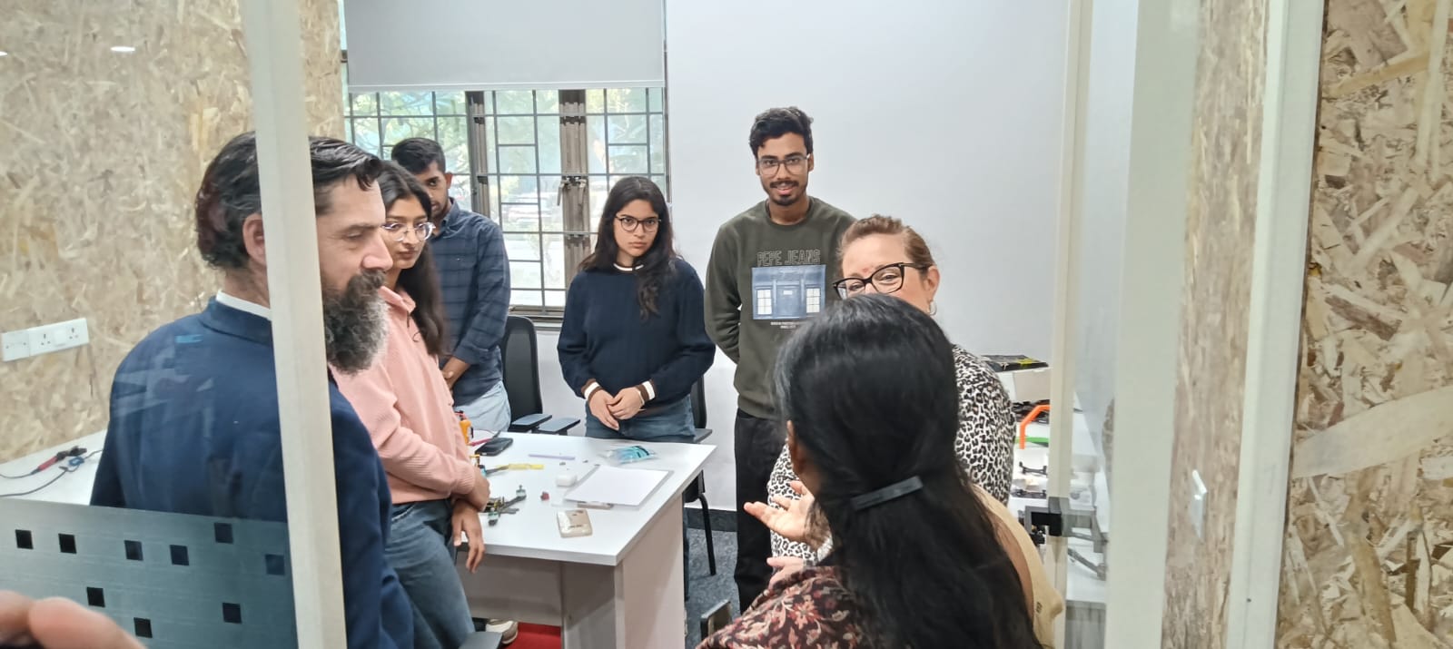 Rice university visit from USA