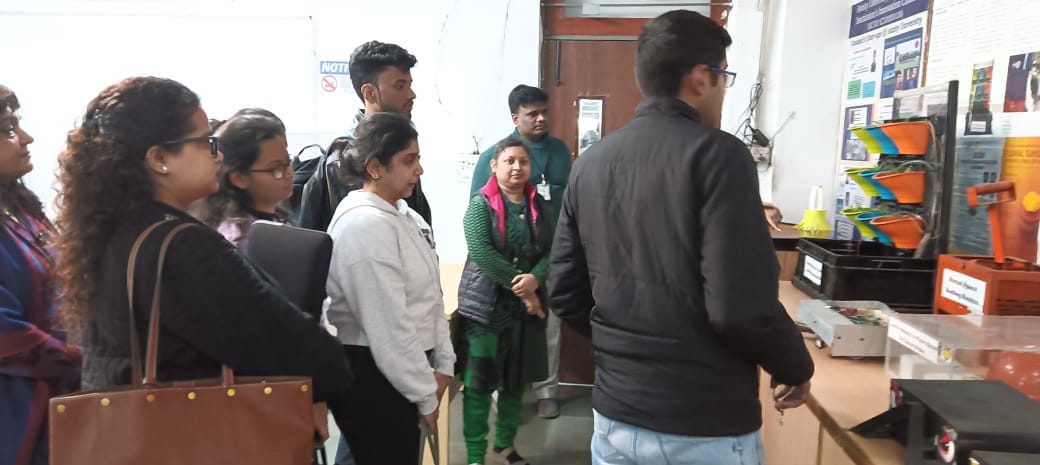 Students and faculty from the Education Department visited AIDC