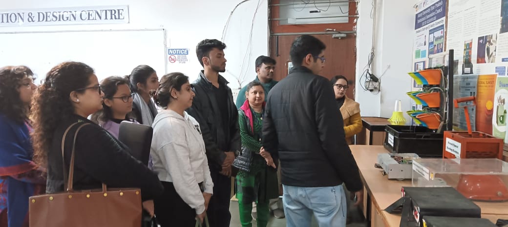Students and faculty from the Education Department visited AIDC