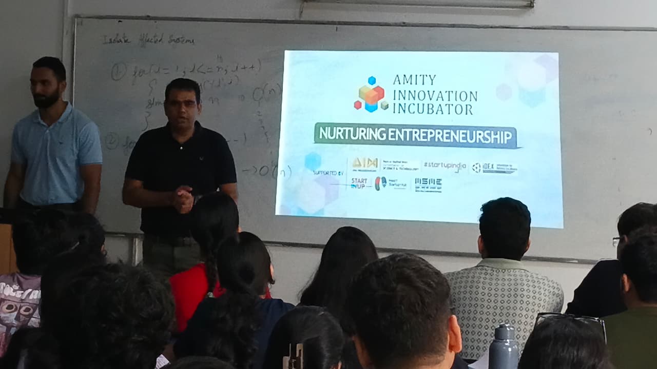 Amity Innovation Incubator Session 2026 (Day-2) ASET