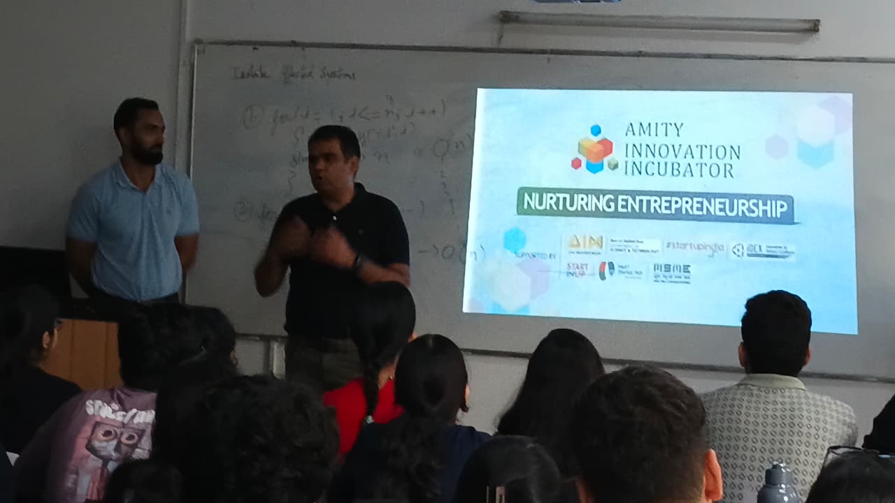 Amity Innovation Incubator Session 2026 (Day-2) ASET