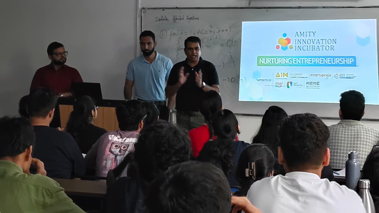 Amity Innovation Incubator Session 2026 (Day-2) ASET