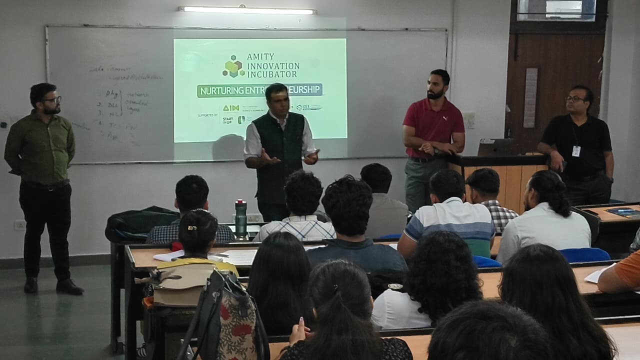 Amity Innovation Incubator Session 2026 (Day-3) ASET