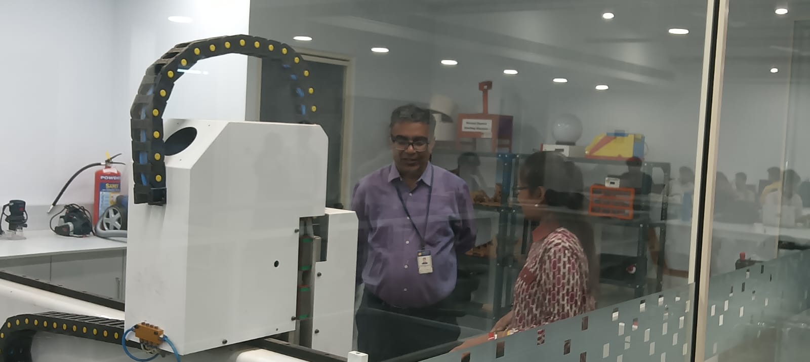 "Enroler Innovations Private Limited visited the AIDC/Drone Lab."