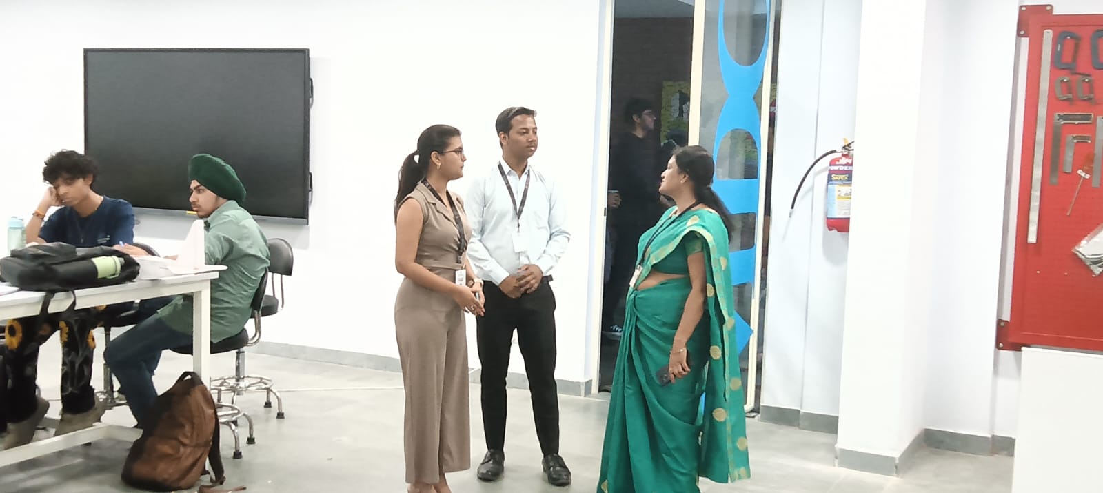 "Enroler Innovations Private Limited visited the AIDC/Drone Lab."