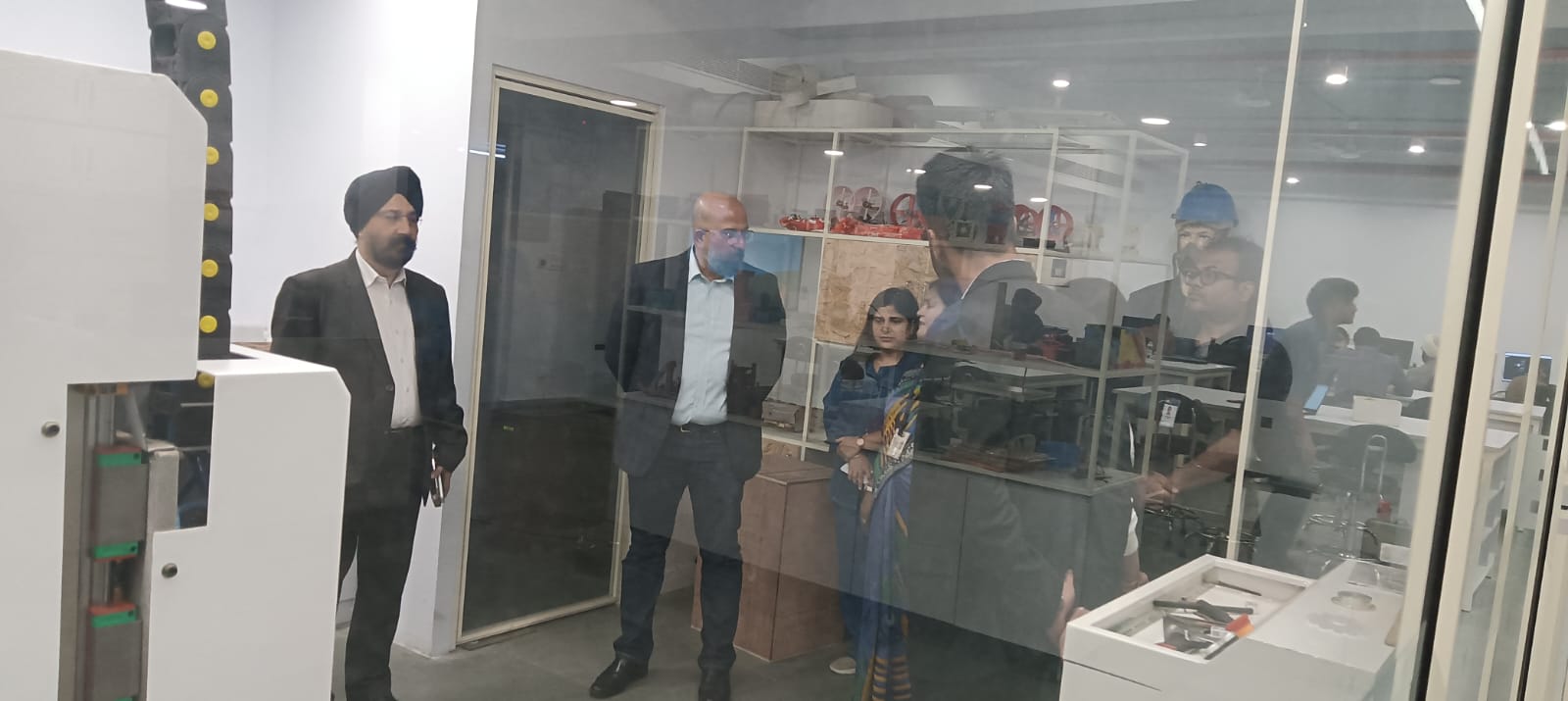 Guest of Dr. J.S. Sodhi Visited Amity Innovation & Design Center