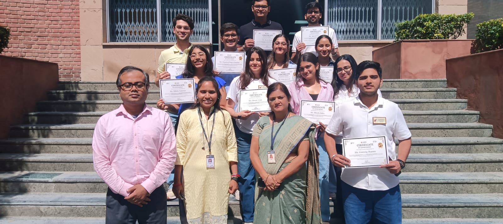 IIC Volunteers Certification Distribution Ceremony