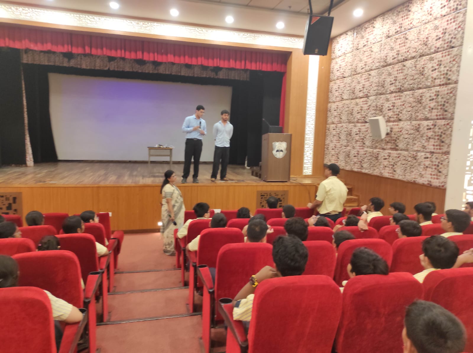 "Students of Indus Valley Public School visited the Amity Innovation & Design Center."