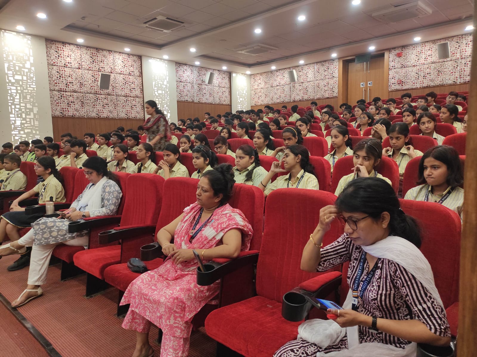 "Students of Indus Valley Public School visited the Amity Innovation & Design Center."
