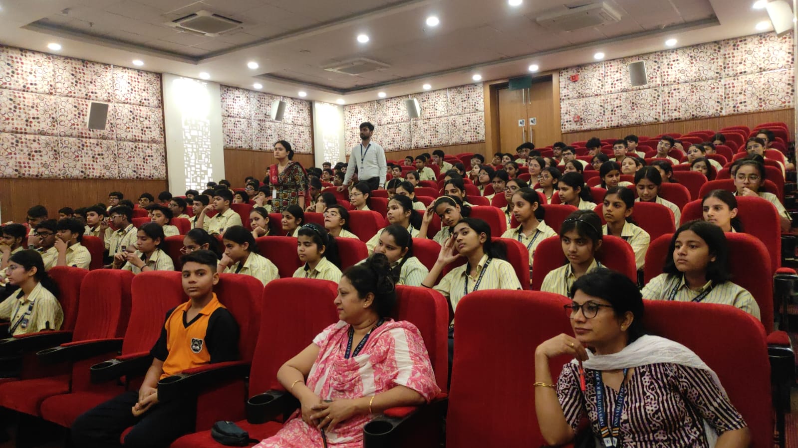 "Students of Indus Valley Public School visited the Amity Innovation & Design Center."