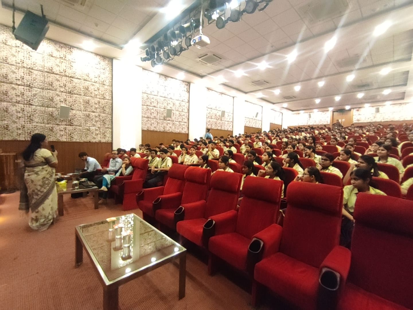 "Students of Indus Valley Public School visited the Amity Innovation & Design Center."