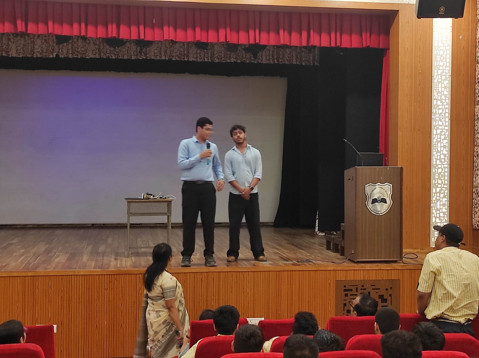 "Students of Indus Valley Public School visited the Amity Innovation & Design Center."