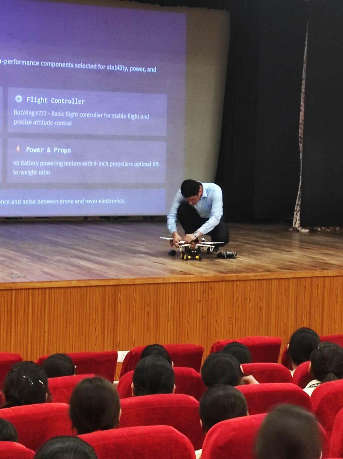 "Students of Indus Valley Public School visited the Amity Innovation & Design Center."
