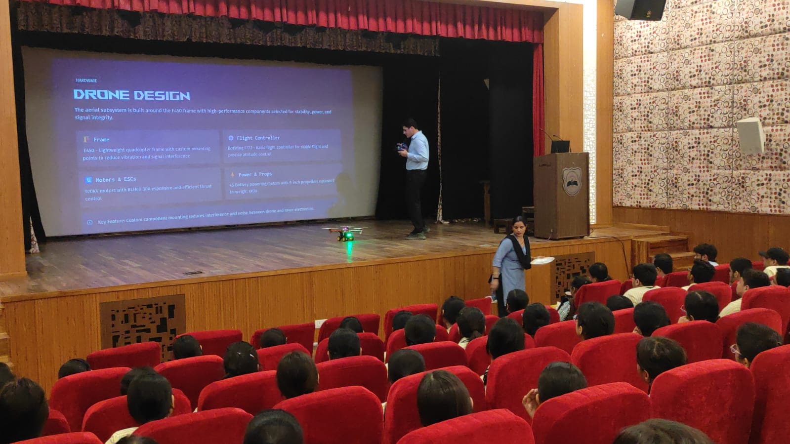"Students of Indus Valley Public School visited the Amity Innovation & Design Center."