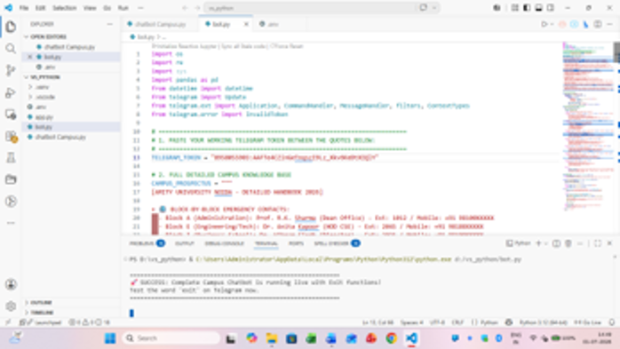 AI Campus Chatbot