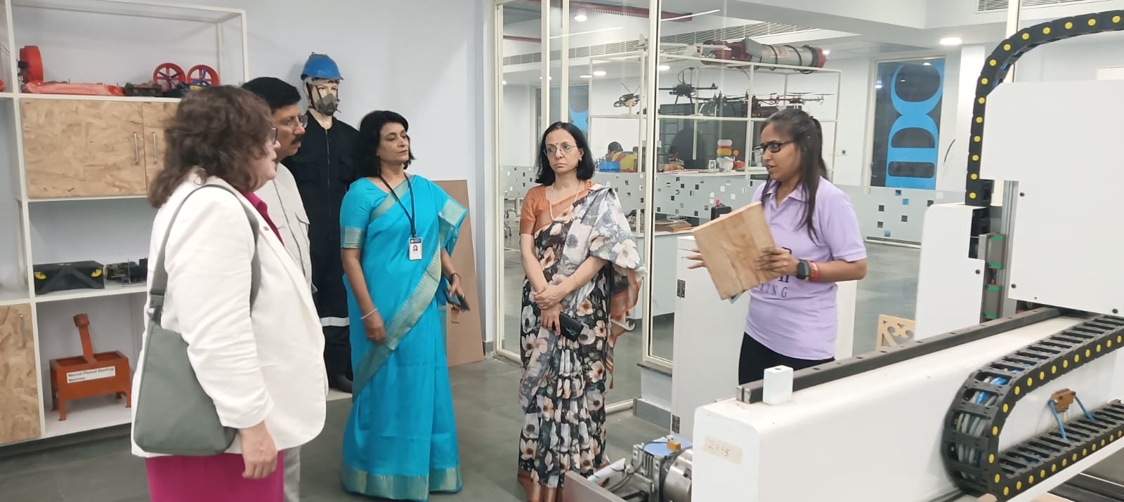 Indiana University(USA) Visited Amity Innovation & Design Center