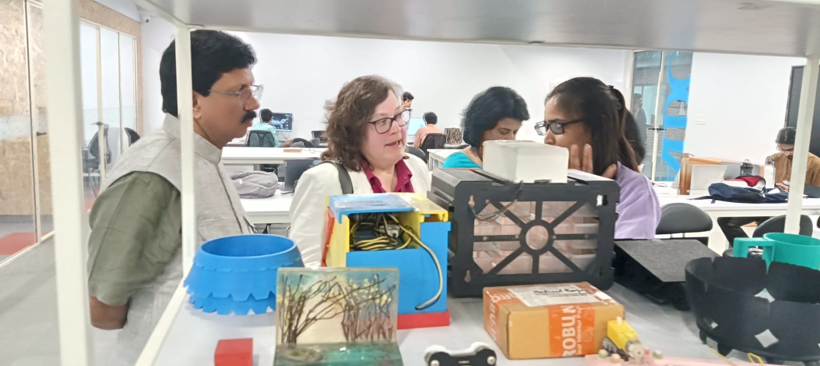 Indiana University(USA) Visited Amity Innovation & Design Center