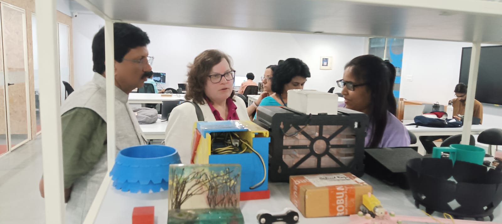 Indiana University(USA) Visited Amity Innovation & Design Center