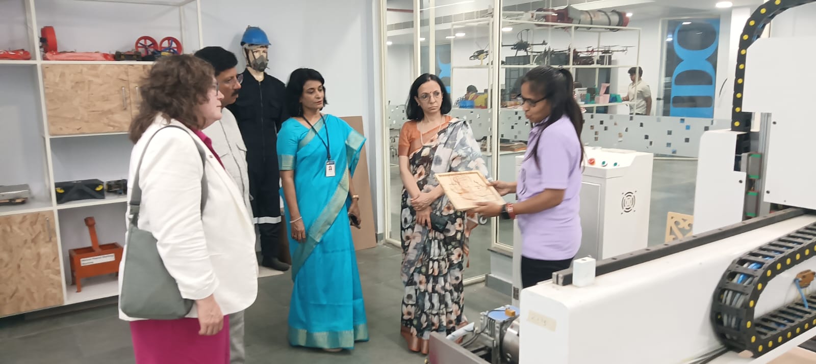 Indiana University(USA) Visited Amity Innovation & Design Center