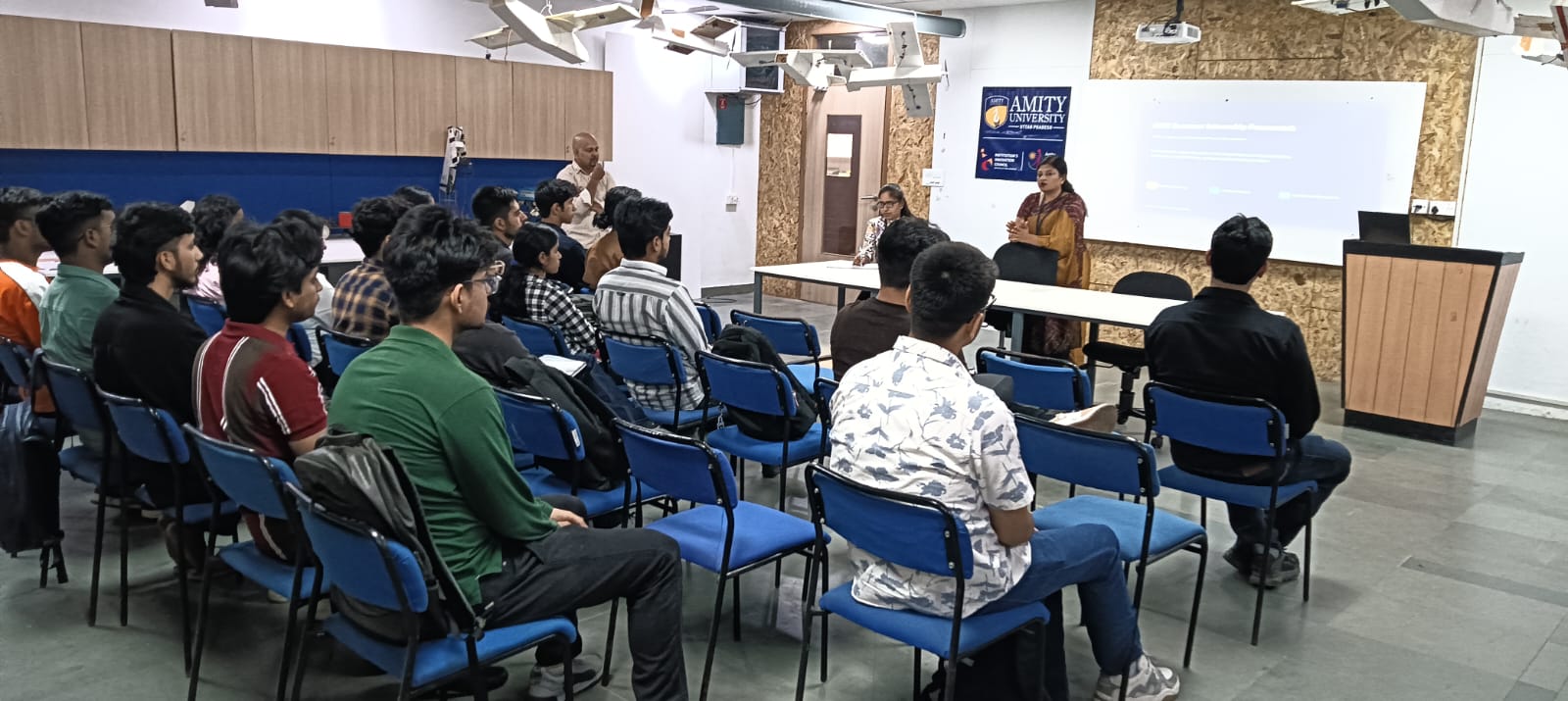 "Orientation Program for the Summer Internship at the Amity Innovation & Design Center."