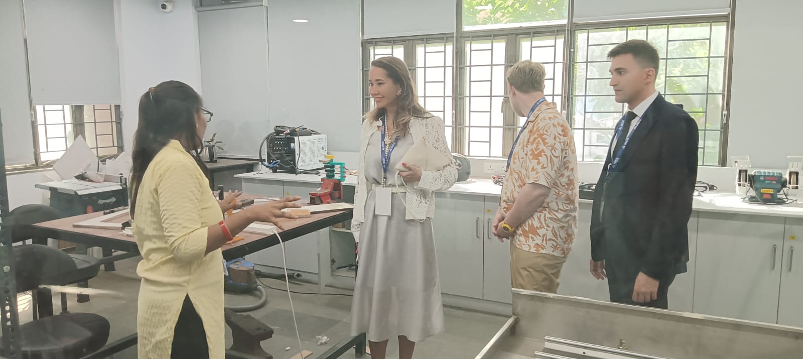 "Russian University Delegates Visit Amity Innovation & Design Centre"
