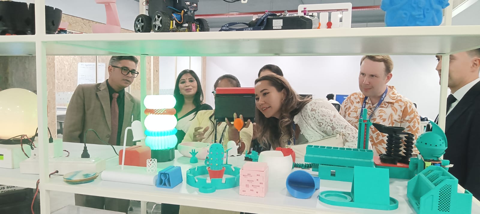"Russian University Delegates Visit Amity Innovation & Design Centre"