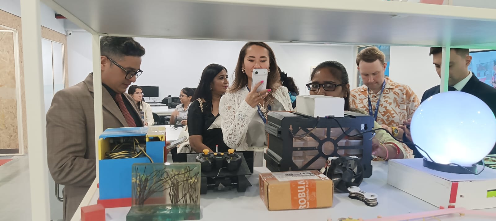 "Russian University Delegates Visit Amity Innovation & Design Centre"