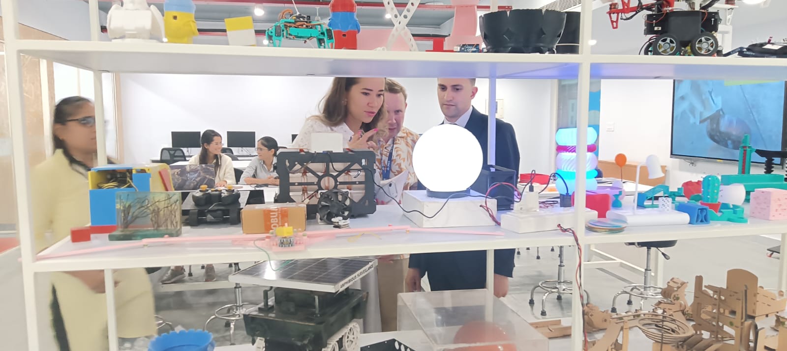 "Russian University Delegates Visit Amity Innovation & Design Centre"