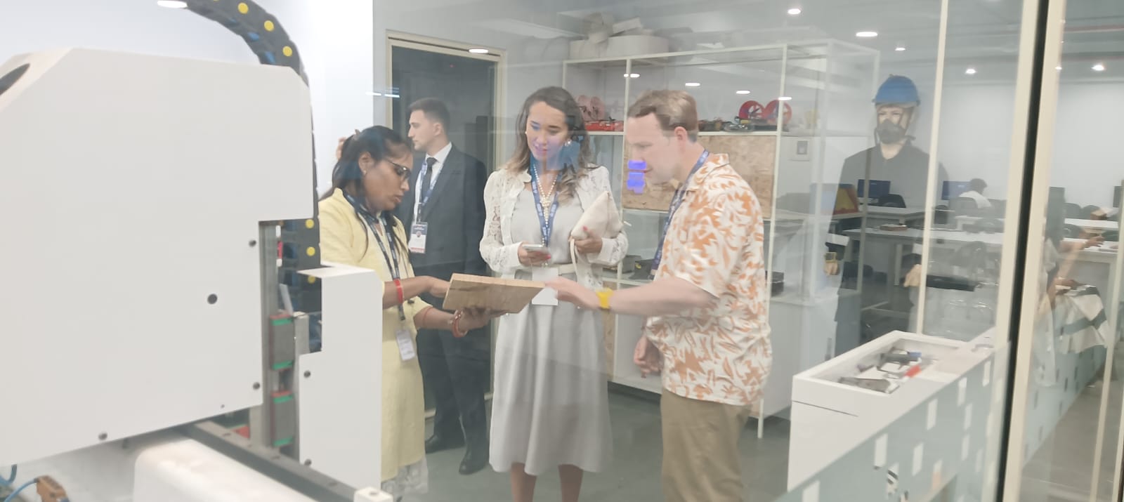 "Russian University Delegates Visit Amity Innovation & Design Centre"