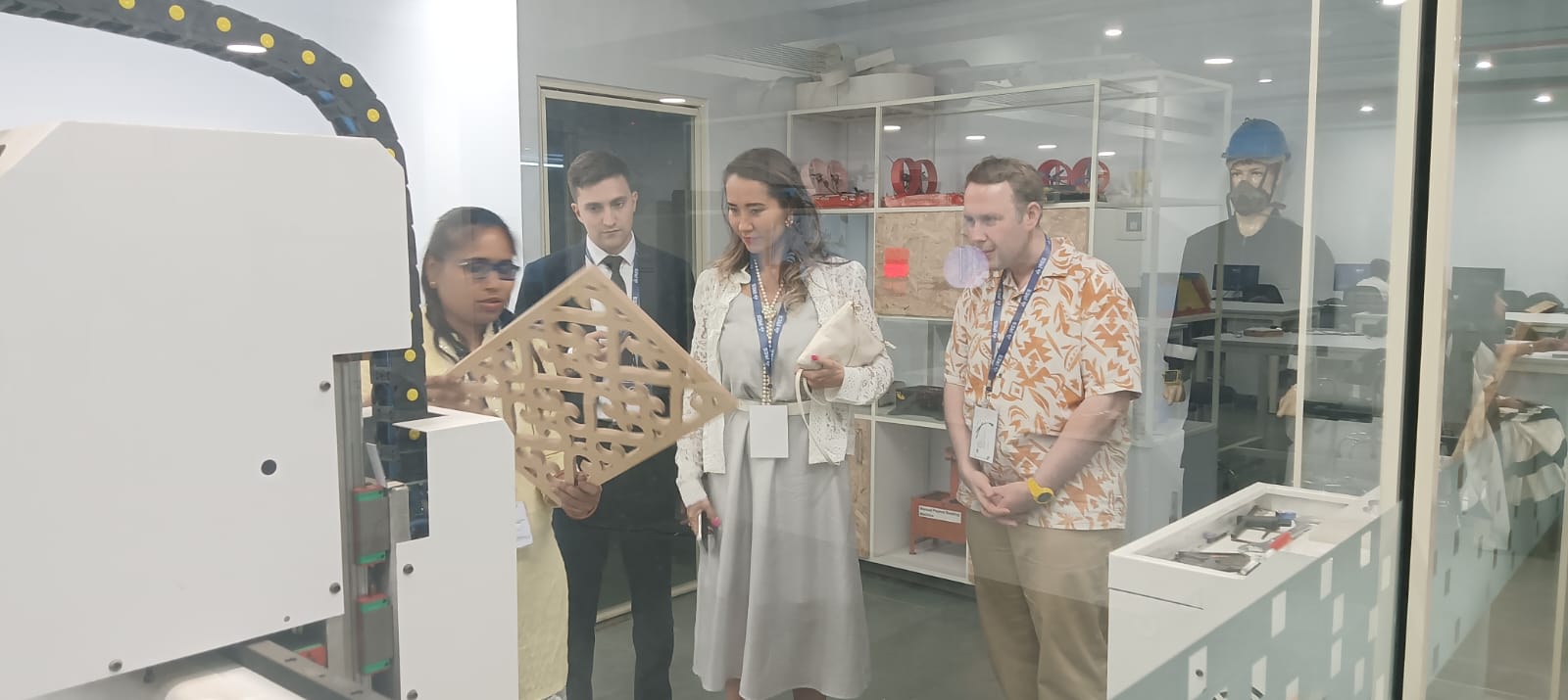 "Russian University Delegates Visit Amity Innovation & Design Centre"
