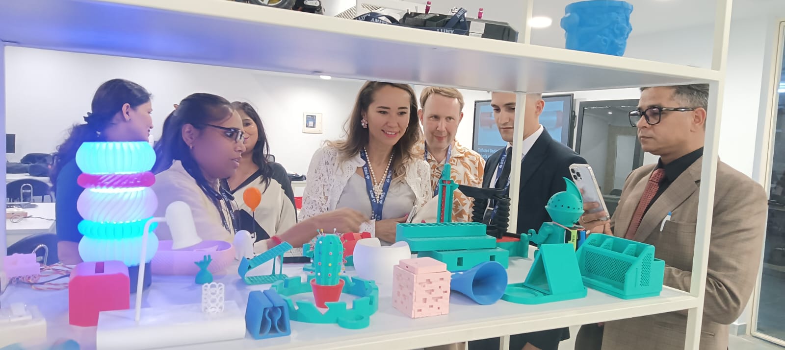 "Russian University Delegates Visit Amity Innovation & Design Centre"