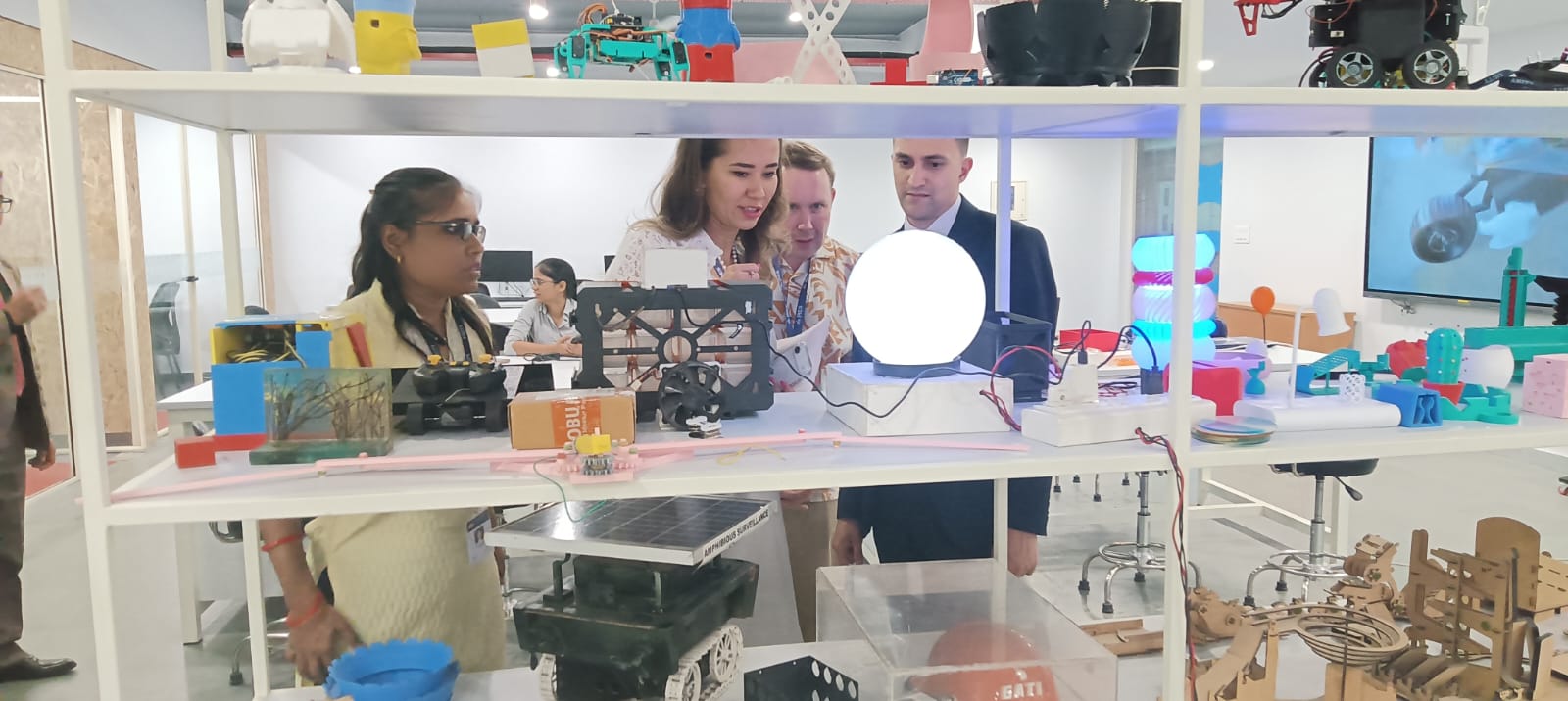 "Russian University Delegates Visit Amity Innovation & Design Centre"