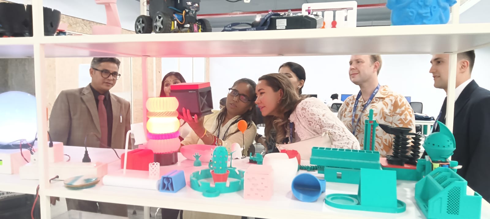 "Russian University Delegates Visit Amity Innovation & Design Centre"