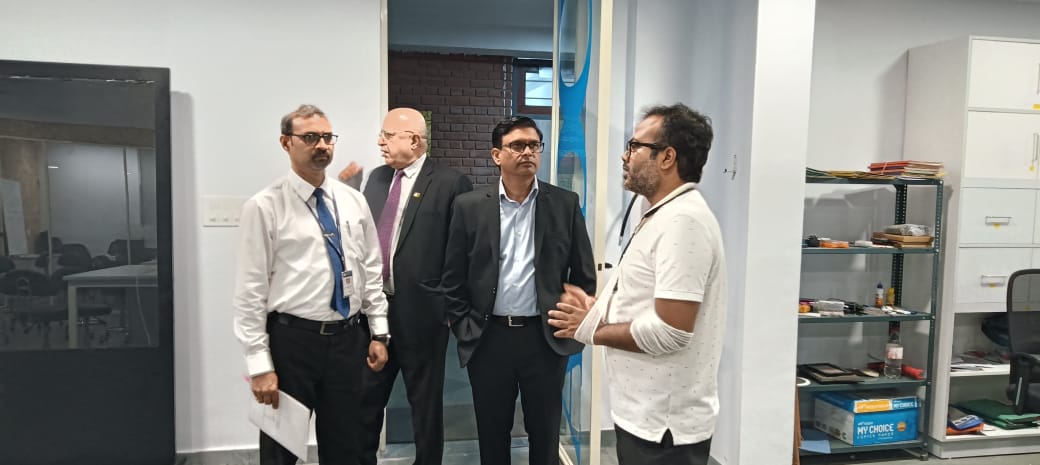 Prof. Sathish Kannan Amity Dubai Visited Amity Innovation & Design Center