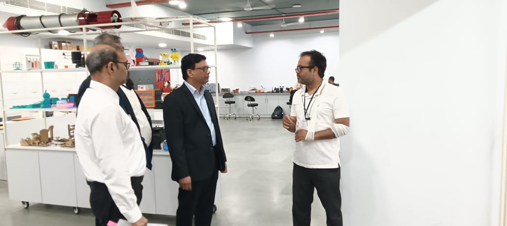 Prof. Sathish Kannan Amity Dubai Visited Amity Innovation & Design Center